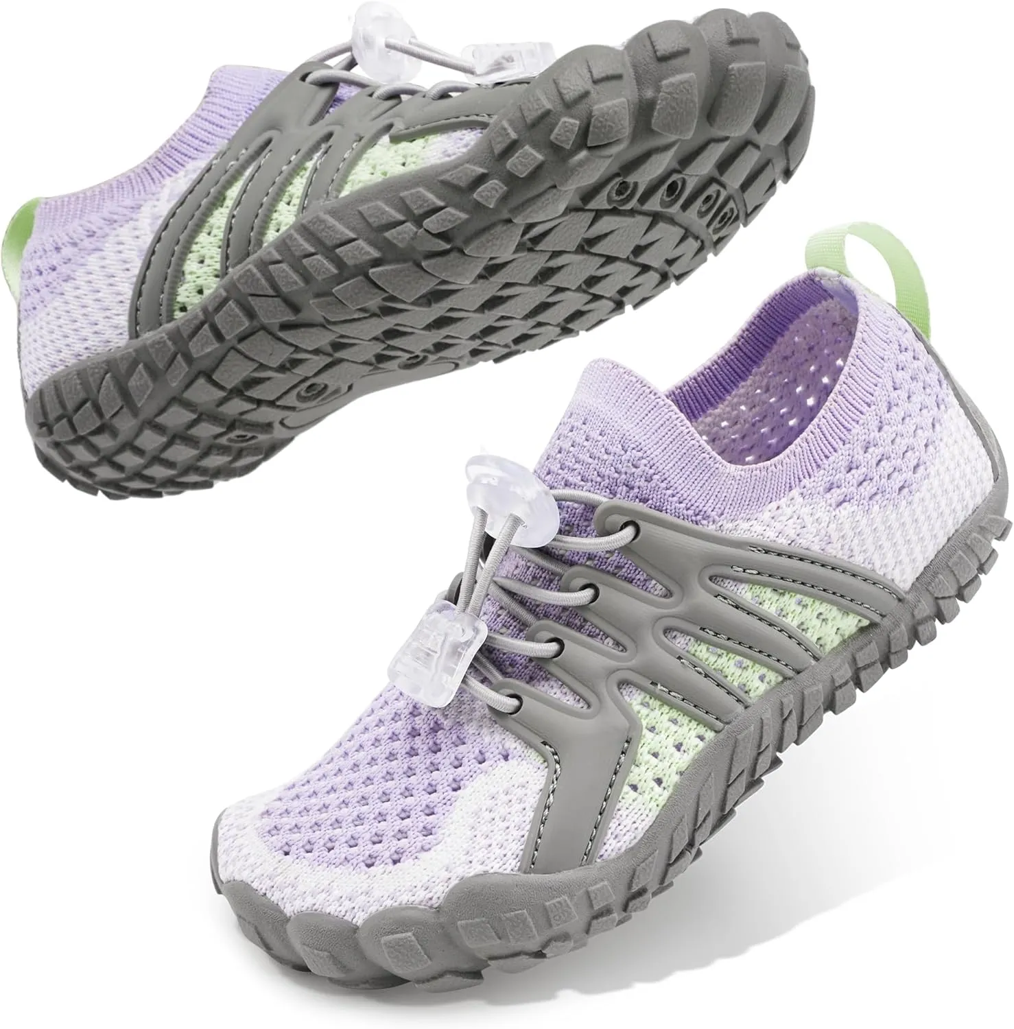 Stelle Water Shoes for Women Men Barefoot Shoes with Adjustable Laces Adult Quick-Dry Aqua Sock for Beach Swim Pool Hiking