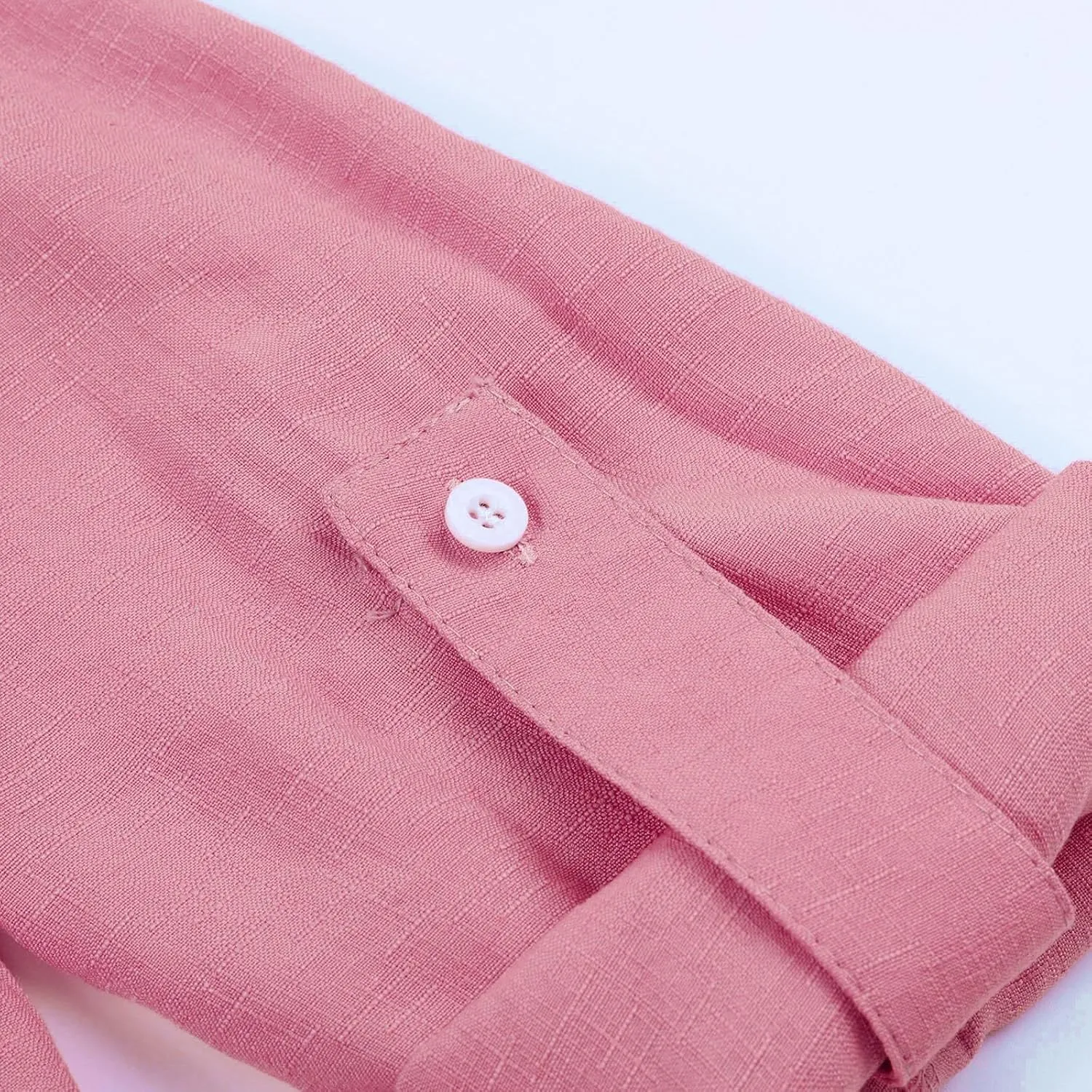 Summer 2 Piece Sets Women Cotton Linen Button Down Shirt and Wide Leg Pants Outfits Casual Comfy Beach Suit Plus Size