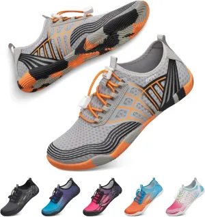 Tanamo Water Shoes for Women Men Quick Dry Swim Beach Barefoot River Aqua Shoes for Hiking Boating Camping Grounding Surfing
