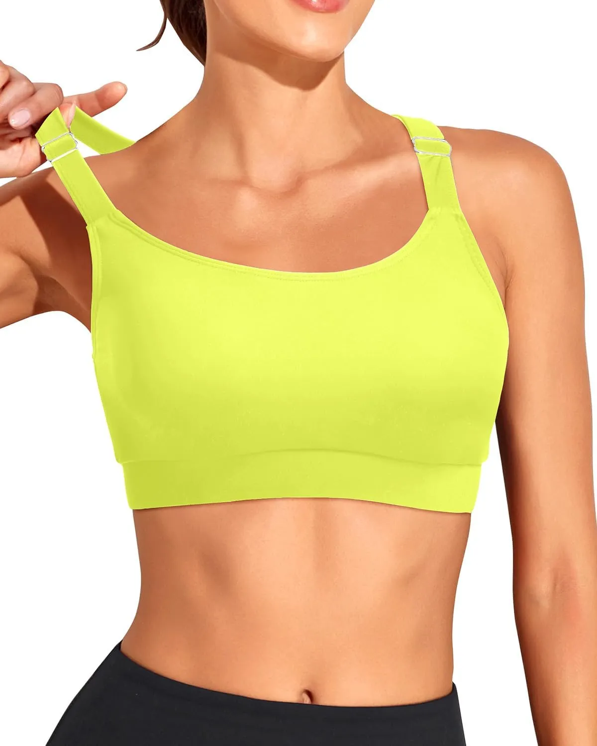 Tempt Me Women Sports Bra Bikini Tops Racerback Bathing Suits Top Padded Swim Tops Only