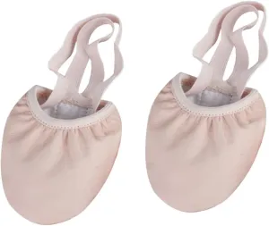 Vaguelly Ballet Shoes Half Toe Shoes Non-Slip Breathable Elastic Band Toe Protectors Size 33 Suitable for Yoga Folk Modern Ballroom Jazz Ballet Dance
