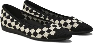 VIVAIA Aria Walker Lightweight Pointed-Ballet Flats for Women Slip On Washable Ballet Flats Shoes Comfortable Casual