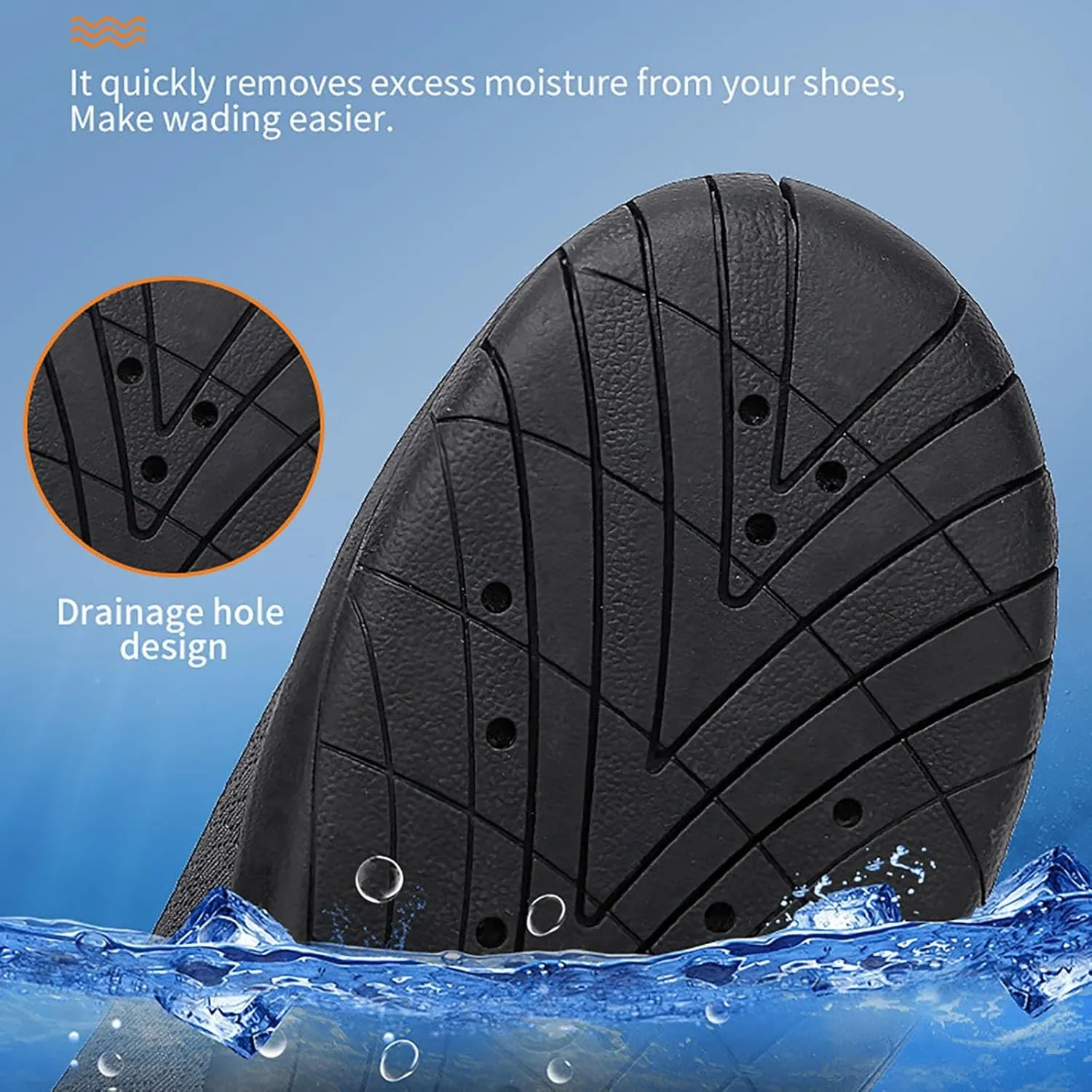 Water Shoes Men Wide Toe Box Quick Drying Slip On Barefoot for Pool Beach Surf Walk Water Yoga