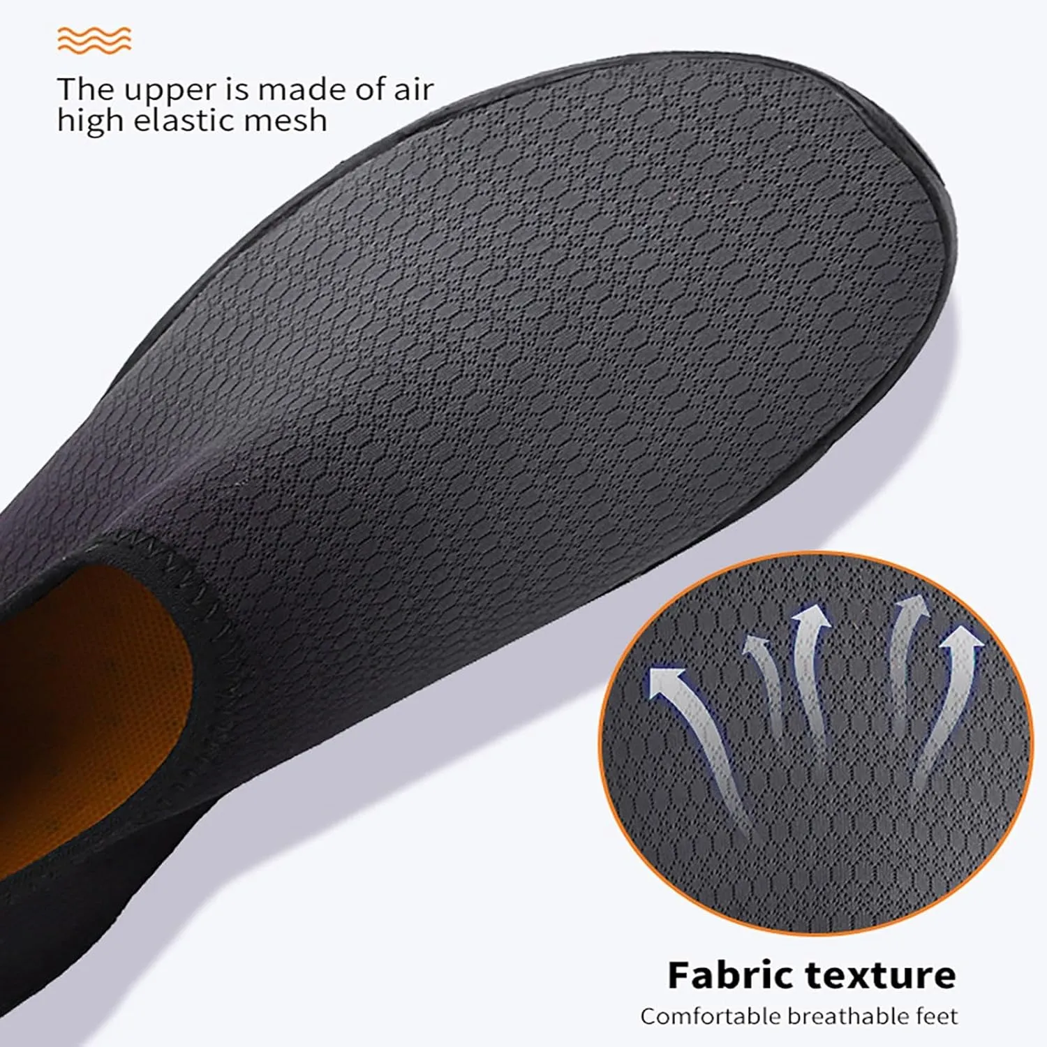 Water Shoes Men Wide Toe Box Quick Drying Slip On Barefoot for Pool Beach Surf Walk Water Yoga