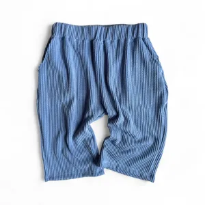 Wavy Rib Cropped Pant