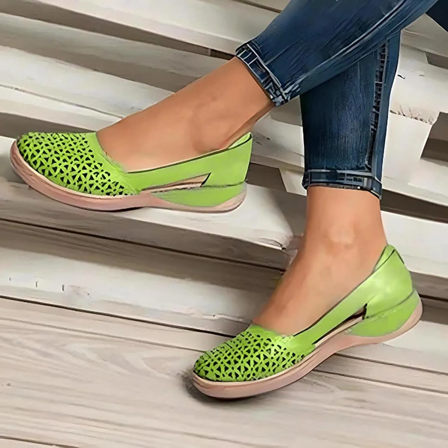 Women Shoes Fashionable And Comfortable Wedge Heeled Thick Soled Sandals Bare Boots Low Heel Sandals for Women Bling