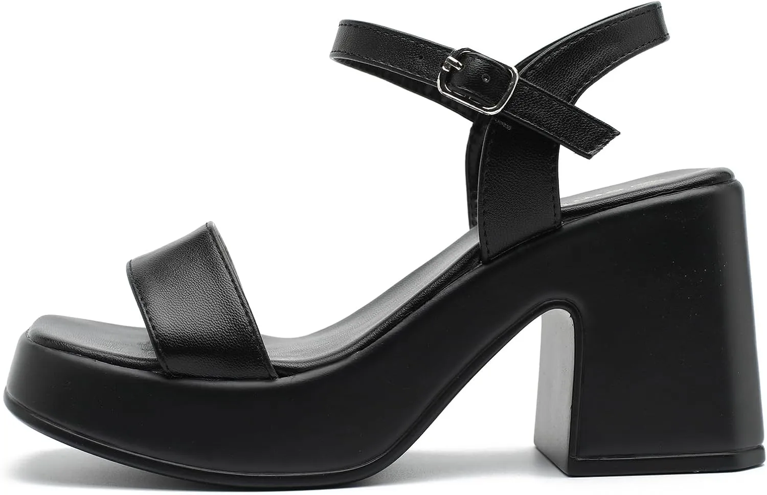 Women's Platform Heeled Sandals Comfortable Block Chunky Open Toe Ankle Strap Heels Fashion Wedding Party Evening Prom Dance Dress Shoes