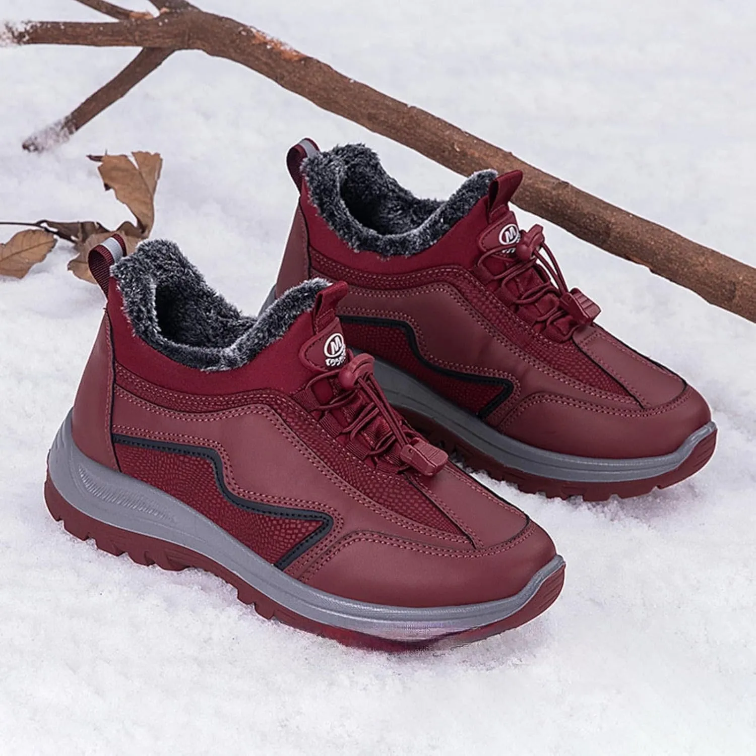 Womens Snow Ski Boots Shoes Anti Slip Boots For Women Snow Boots Waterproof Work Snow Boots for Women