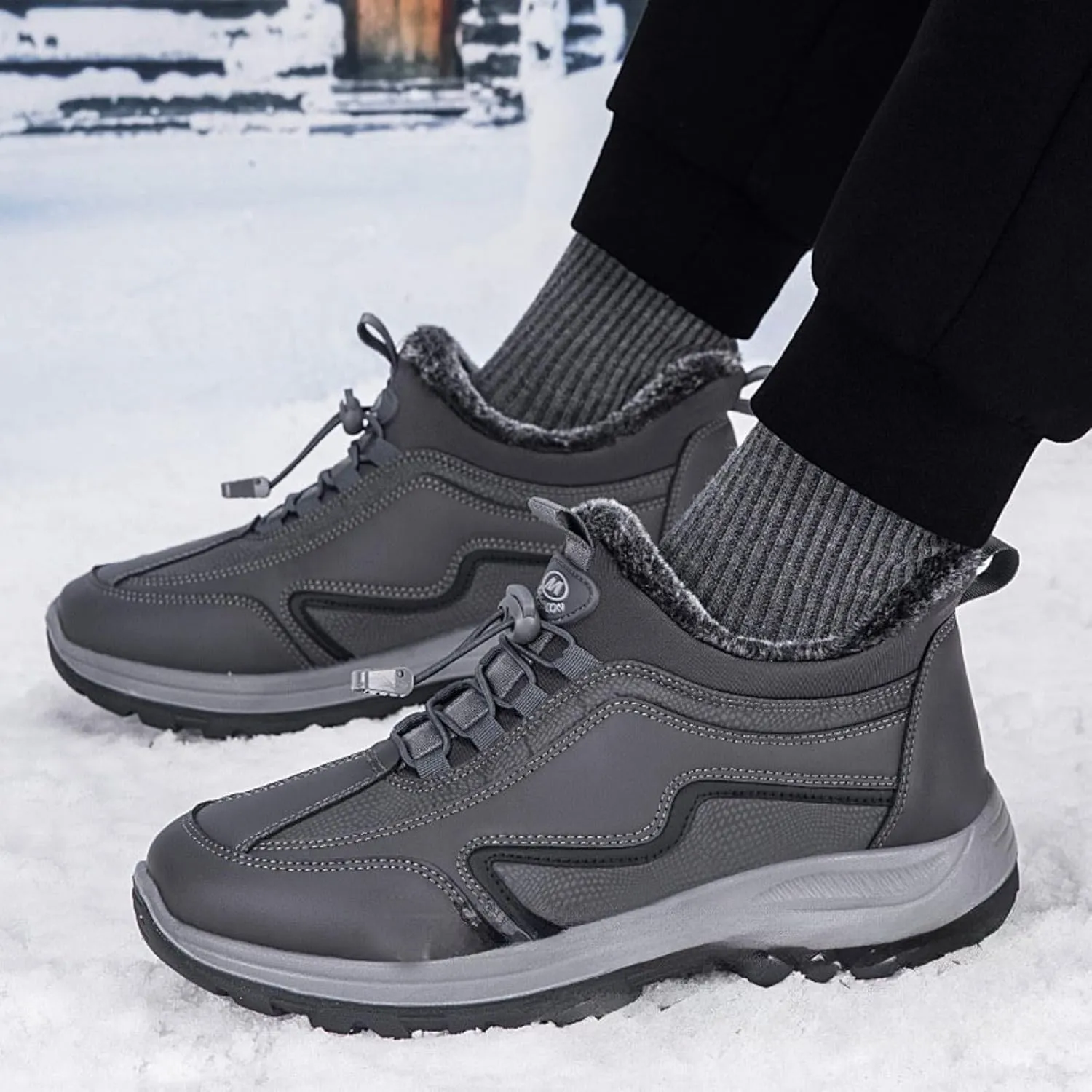 Womens Snow Ski Boots Shoes Anti Slip Boots For Women Snow Boots Waterproof Work Snow Boots for Women