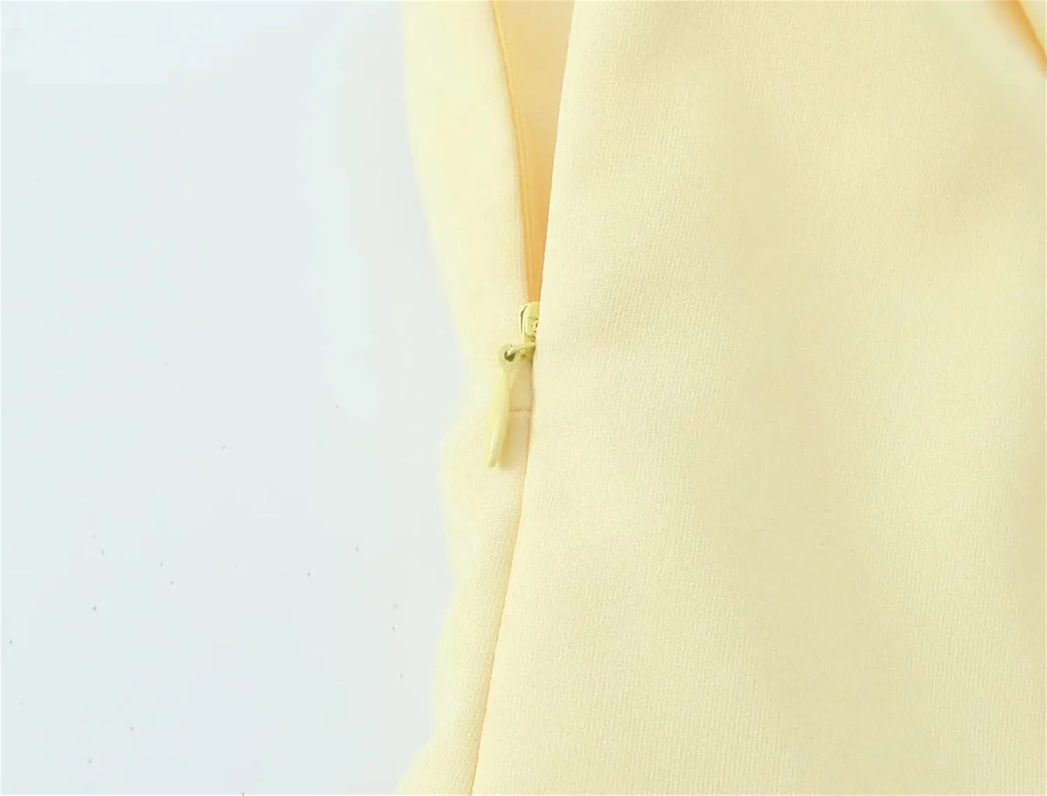 Women's Solid Color Bow Square Neck Camisole Tops Summer Sleeveless Street Side Zipper Slim Fit Tops