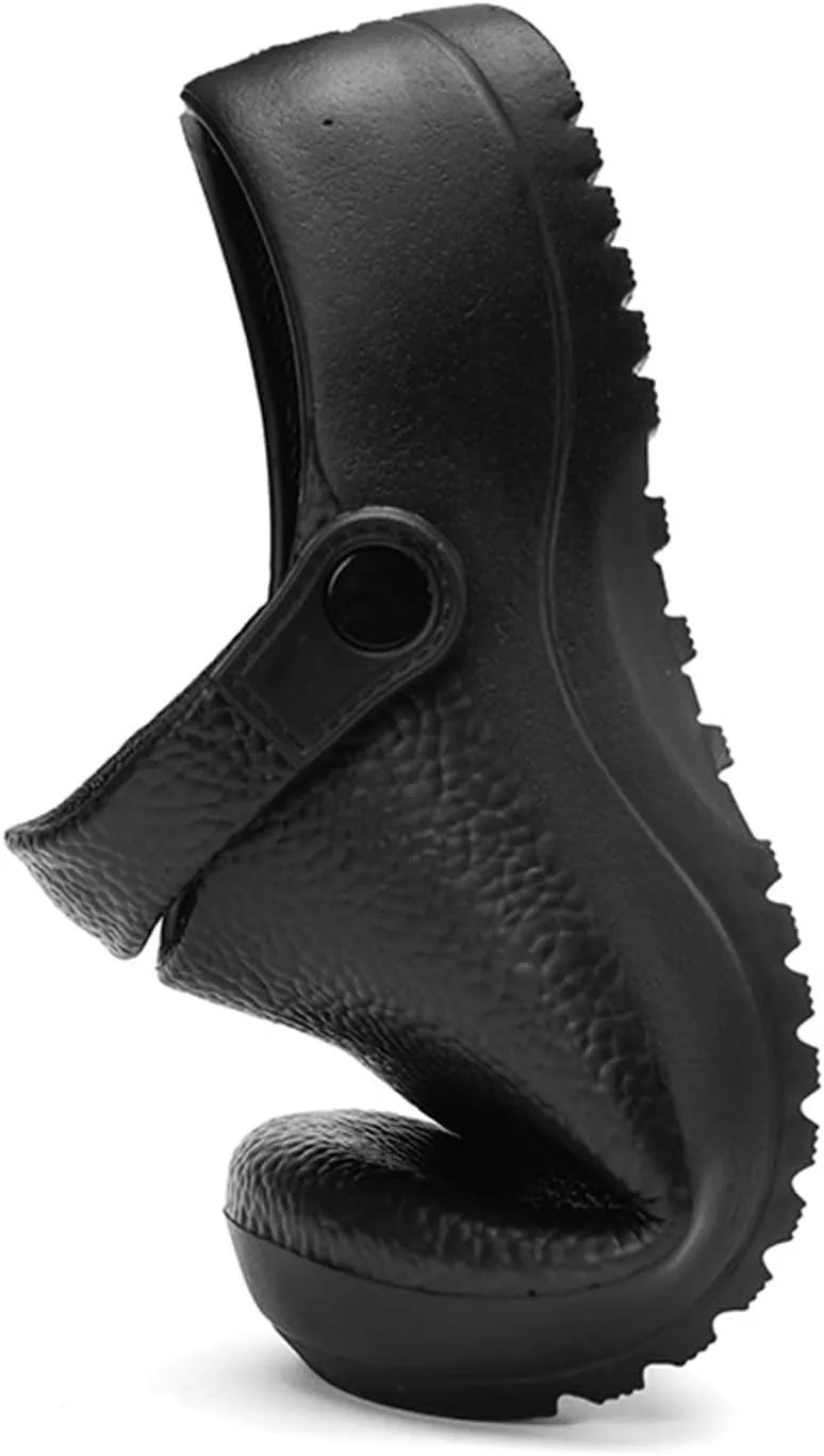 Wygwlg Men's Slip-On Oil Resistant Waterproof Adjustable Non Slip Strap Chef Shoes, Fashion Breathable Restaurant Nurse Service Work Sandals, for Garden, Hospital, Kitchen, Indoor, Outdoor