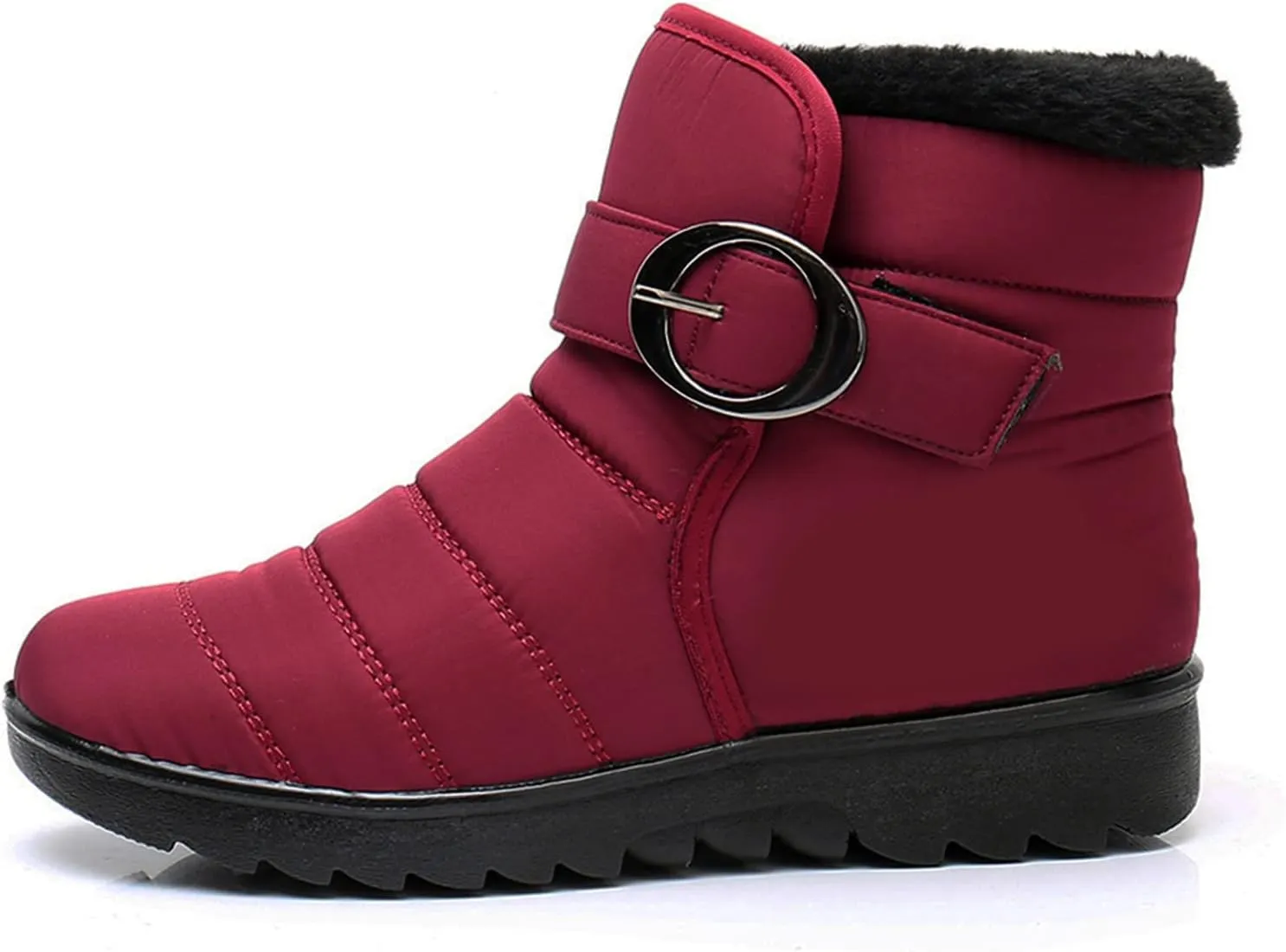 ZBYY Womens Winter Snow Boots with Warm Lining Comfortable Non Slip Waterproof Ankle Boots Outdoor Hiking Walking Platform Shoes